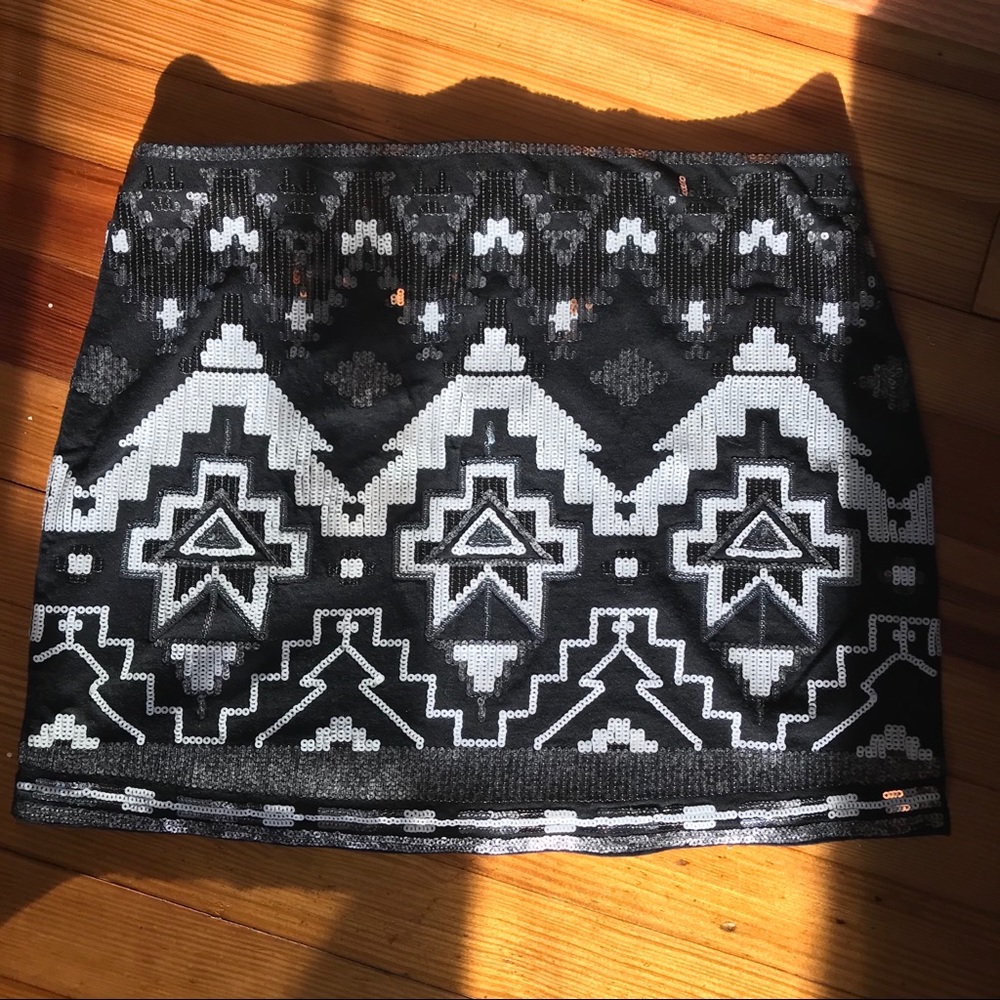 Forever 21 Sequin Mini Skirt